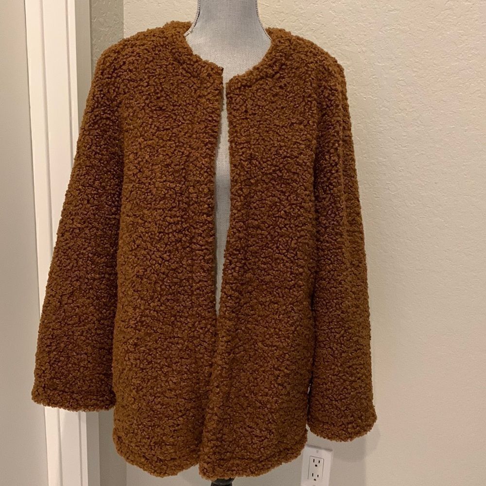 Max Studio Faux Fur Jacket